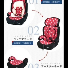 ⭐︎チャイルドシート.ジュニアシート⭐︎の画像