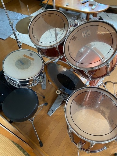 ヤマハドラム　YD9000 フルセット45年前貴重