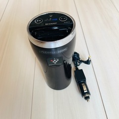 【SHARP】車載用プラズマクラスター空気清浄器 IG-GC15-B【花粉キャッチフィルター/消臭】 の画像