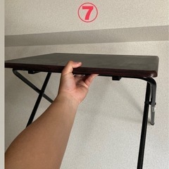 折テーブル