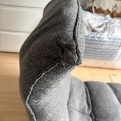 ニトリ　リクライニングチェア　
座椅子　グレーの画像