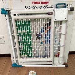 TOMY BABY ワンタッチゲートの画像