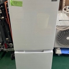 
71 単身　冷蔵庫　152L 20年製　SJ-D15G-W