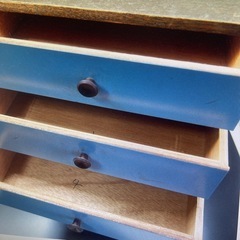 昭和レトロ 　ビンテージ 　小箪笥　引出　文具入れ　小物入れ 古家具 アンティーク　2点の画像