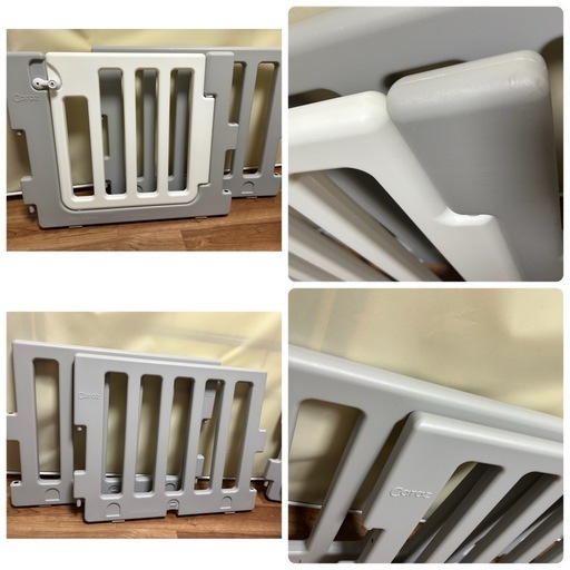 Caraz ベビーサークル　ドア付き　8枚