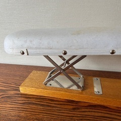 木製 袖馬（そでうま）／袖用アイロン台　折りたたみ式の画像