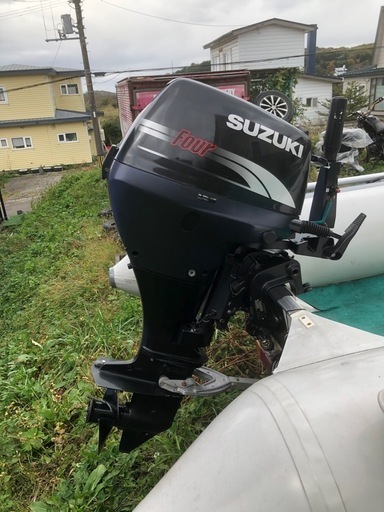 アキレス　ゴムボート＋15馬力船外機