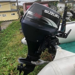 アキレス　ゴムボート＋15馬力船外機の画像