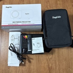  Rayfoto WiFi プロジェクター 小型 10000lm...