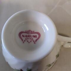 NARUMI　カップ＆ソーサー２個セットの画像