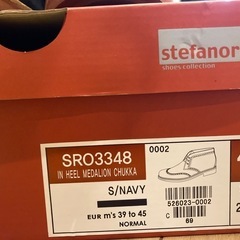 　【未使用】stefanorossi 革靴　メンズ　紳士　の画像
