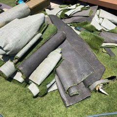 大量 まとめ売り　人工芝　千葉県　diy 庭　ガーデニング　まと...