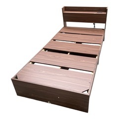 シングルベッド　マットレス付き①