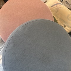 クッション　丸椅子　3個セットの画像