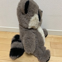 ぬいぐるみ　アライグマ（日本製）の画像