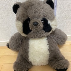 ぬいぐるみ　アライグマ（日本製）