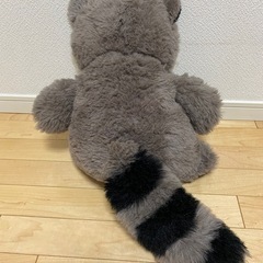 ぬいぐるみ　アライグマ（日本製）の画像