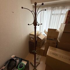 ポールハンガー　カバン掛け　中古の画像