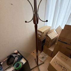 ポールハンガー　カバン掛け　中古の画像
