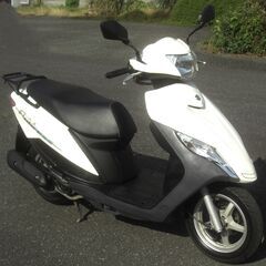格安配達（2500円から） アドレス125 低走行車 DT11A セル1発始動 前後タイヤバリ山 軽整備済み 駆動系 アドバンテージワックス加工の画像