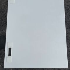 スチールデスク　ホワイトの画像