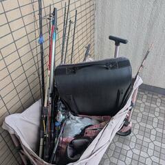 受取予定者確定しましたカート、釣具、バッグなど