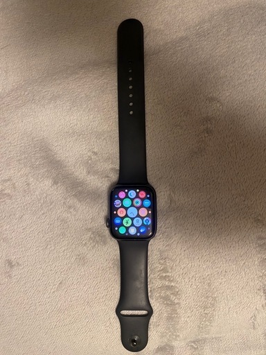 【Apple Watch Series 6（44mm・ブラック）充電器付き・動作良好】