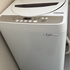 洗濯機【受付終了】の画像