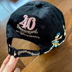 新品　帽子　キャップ　ディズニーリゾート　40周年　Dream　GO　Round　限定品の画像