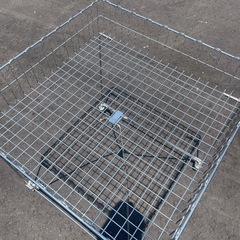 バスケットワゴン 収納 陳列ケース カゴの画像