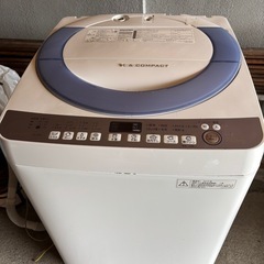 SHARP縦型洗濯機　2015年製