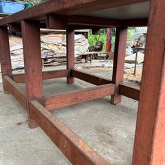 全て鉄‼️作業台溶接台ウェルディングテーブルの画像