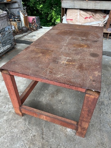 全て鉄‼️作業台溶接台ウェルディングテーブル