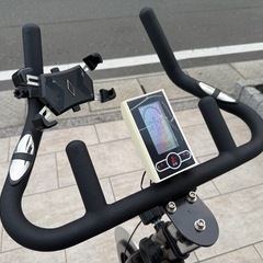  美品HAIGE 室内バイク トレーニングバイク 家庭用  静音 の画像