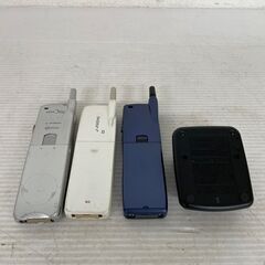 【DDIセルラー】【J-PHONE】【Panasonic】C201H J-SH02 EB-PD370-A 携帯電話 本体 ガラケー  3台 セット まとめ まとめ売り ジャンク品 A0023の画像