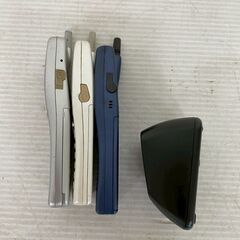 【DDIセルラー】【J-PHONE】【Panasonic】C201H J-SH02 EB-PD370-A 携帯電話 本体 ガラケー  3台 セット まとめ まとめ売り ジャンク品 A0023の画像
