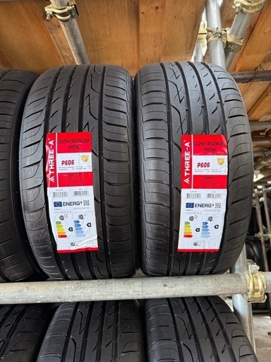 新品225/35/20 (4本) タイヤ+交換、アマントレーディング株式会社、愛知県大府市