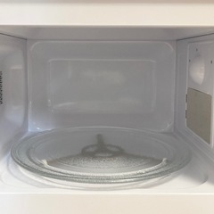 山善　電子レンジ　YRB-207（W）の画像