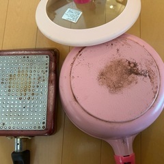 蓋つきフライパン＆卵焼き機の画像