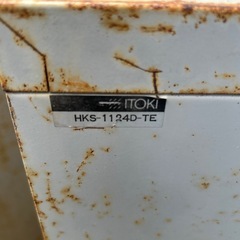 透明の棚　工具入れにでも　オフィス家具　ITOKIの画像