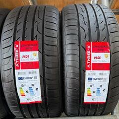 🌞225/35ZR20⭐工賃込み！新品未使用！メルセデスベンツCクラス、BMW3シリーズ、BMW Z4、ゴルフ、ミニ等に！THREE-A製サマータイヤ入荷しました🌞の画像
