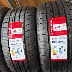 🌞225/35ZR20⭐工賃込み！新品未使用！メルセデスベンツCクラス、BMW3シリーズ、BMW Z4、ゴルフ、ミニ等に！THREE-A製サマータイヤ入荷しました🌞の画像