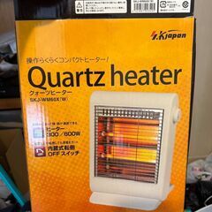 電気ヒーター　クォーツヒーター　SKJ-WM60X　中古の画像