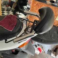 アドレスv125g用バックレスト