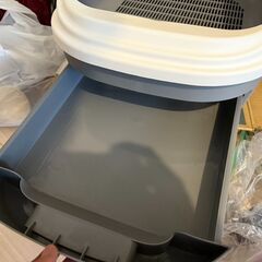 猫用トイレ　中古の画像