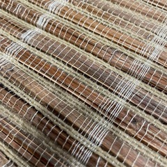 未使用 天然素材 色紙掛け 35×90 掛軸 竹製 和室 壁掛けの画像