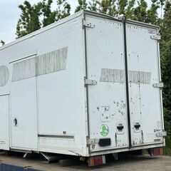 防災備蓄コンテナNO.3、外寸長さ365cm、保冷車コンテナ、間...