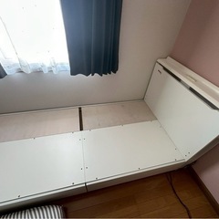 ニトリ　シングルベッド　の画像