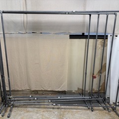 
アンティーク家具　ガス管ラック