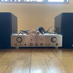 【セット売り】アンプ&スピーカー(Marantz&KEF)